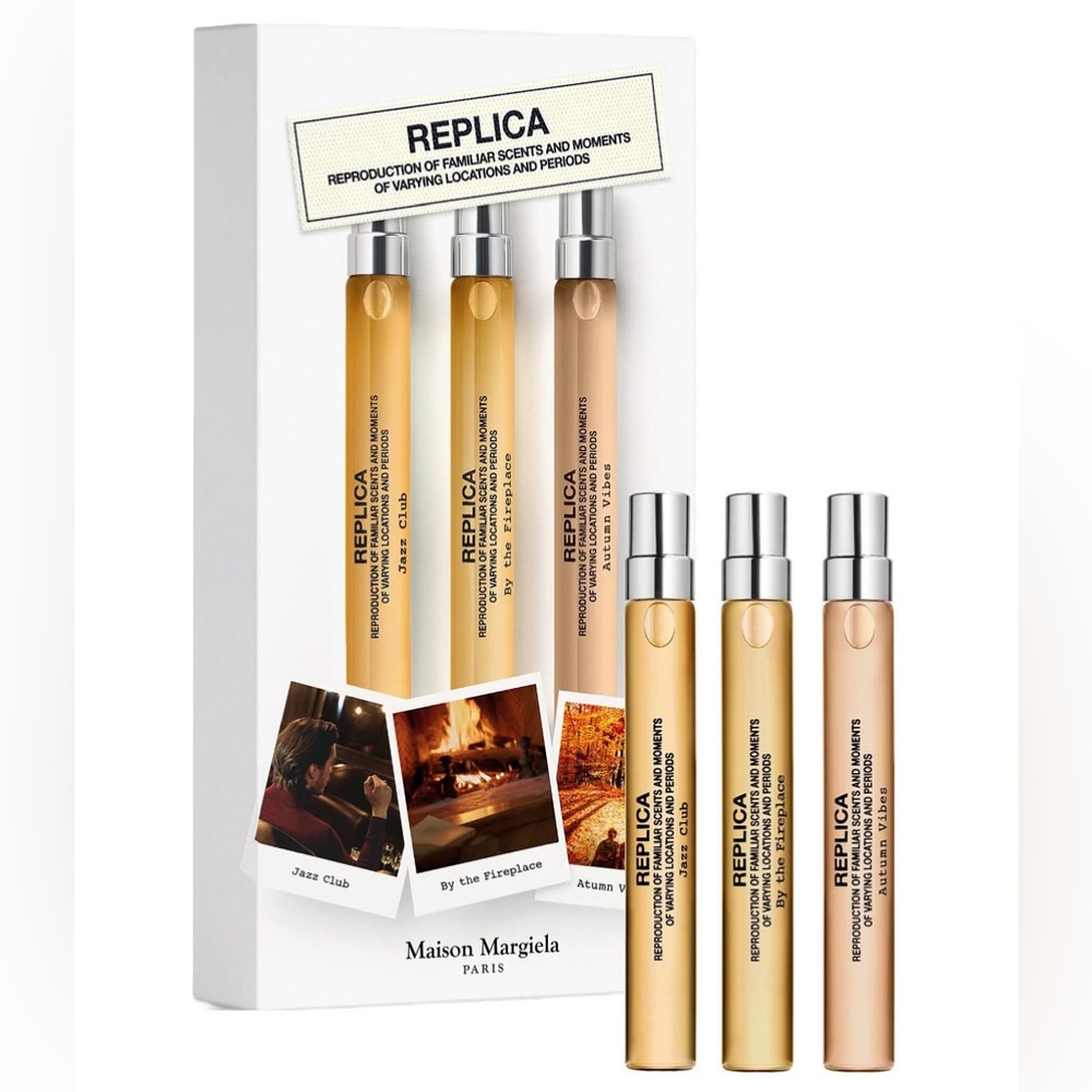 The Maison Margiela Replica Warm Travel Spray 3 pc Set
